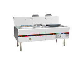 一炒一温一大锅灶灶